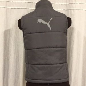 Puma girl’s padded vest size m